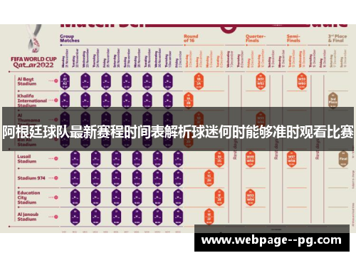 阿根廷球队最新赛程时间表解析球迷何时能够准时观看比赛 阿根廷球队最新赛程时间表解析球迷何时能够准时观看比赛