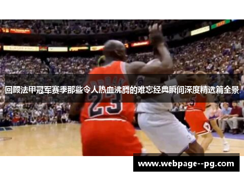 回顾法甲冠军赛季那些令人热血沸腾的难忘经典瞬间深度精选篇全景